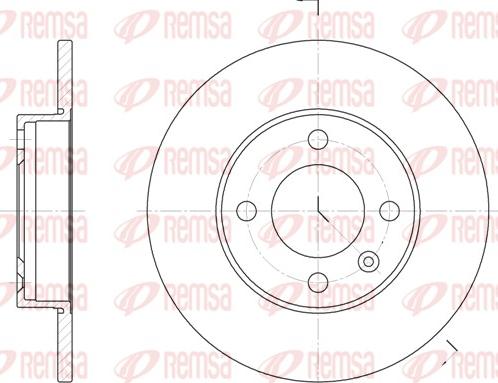 Remsa 6086.00 - Bremžu diski ps1.lv