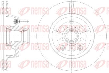 Remsa 61959.10 - Bremžu diski ps1.lv