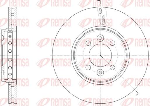 Remsa 61499.10 - Bremžu diski ps1.lv