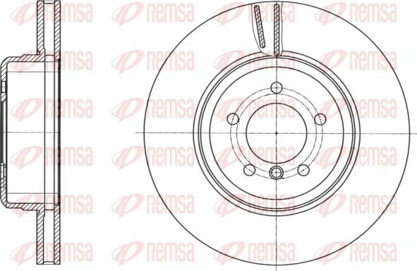 Remsa 61491.10 - Bremžu diski ps1.lv