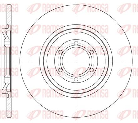 Remsa 6140.00 - Bremžu diski ps1.lv