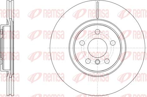 Remsa 61546.10 - Bremžu diski ps1.lv