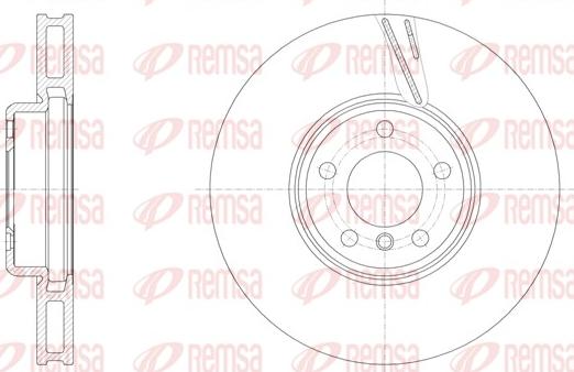 Remsa 61552.11 - Bremžu diski ps1.lv