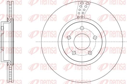 Remsa 61561.10 - Bremžu diski ps1.lv