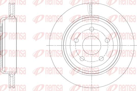 Remsa 61513.10 - Bremžu diski ps1.lv