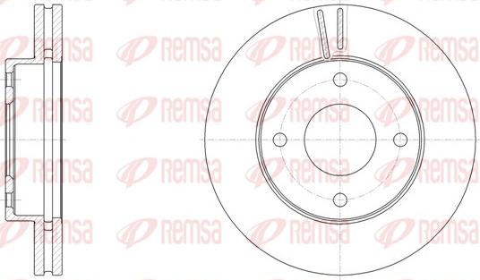 Remsa 61532.10 - Bremžu diski ps1.lv