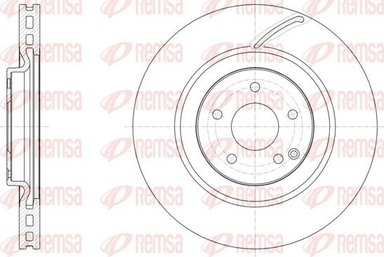 Remsa 61526.10 - Bremžu diski ps1.lv