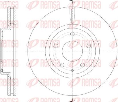 Remsa 61520.10 - Bremžu diski ps1.lv