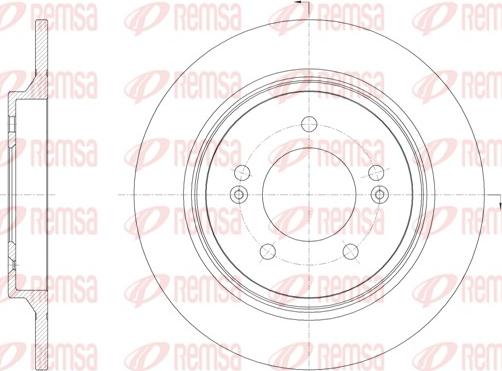 Remsa 61571.00 - Bremžu diski ps1.lv