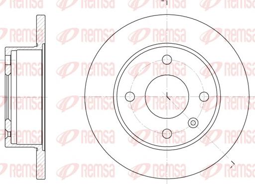 KNECHT KT5271 - Bremžu diski ps1.lv