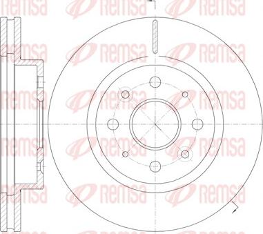 Remsa 61103.10 - Bremžu diski ps1.lv