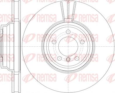 Remsa 61132.10 - Bremžu diski ps1.lv