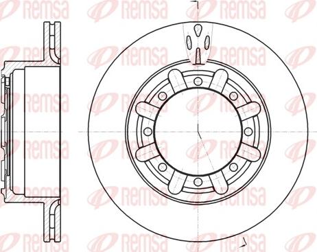 BOSCH 0 986 479 610 - Bremžu diski ps1.lv