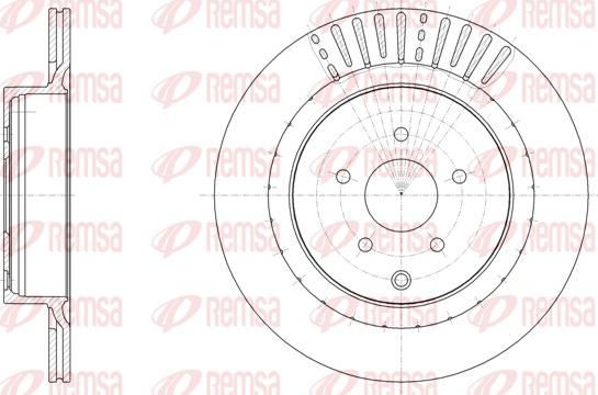 Remsa 61897.10 - Bremžu diski ps1.lv