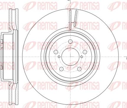 Remsa 61856.10 - Bremžu diski ps1.lv