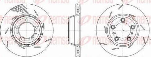 Remsa 61862.10 - Bremžu diski ps1.lv