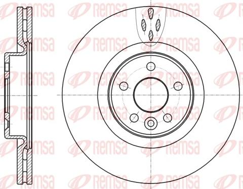 Brembo 09958610 - Bremžu diski ps1.lv