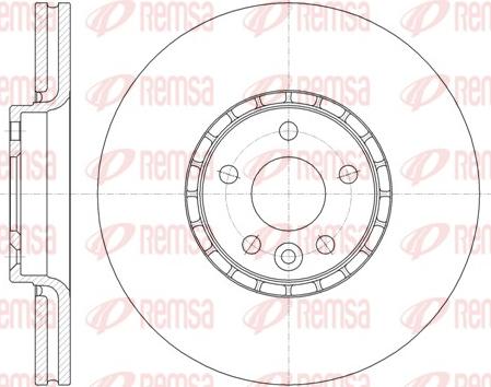 Remsa 61319.10 - Bremžu diski ps1.lv