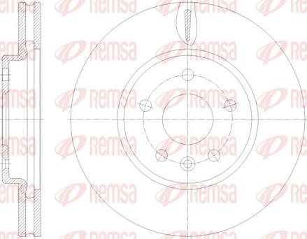 Remsa 61793.10 - Bremžu diski ps1.lv