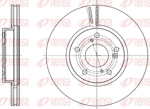 Remsa 61755.10 - Bremžu diski ps1.lv