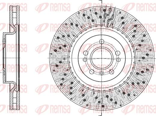 Remsa 61750.10 - Bremžu diski ps1.lv