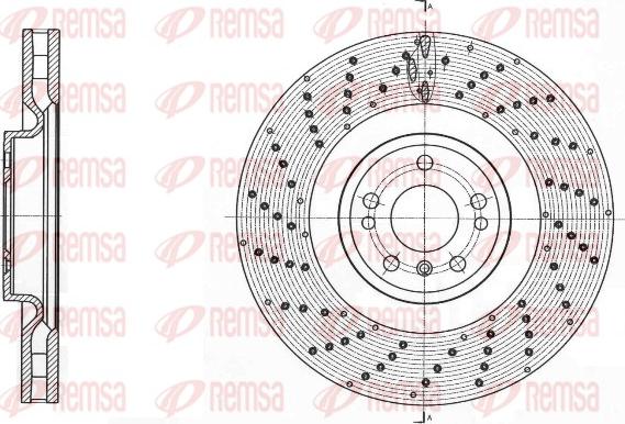 Remsa 61761.10 - Bremžu diski ps1.lv