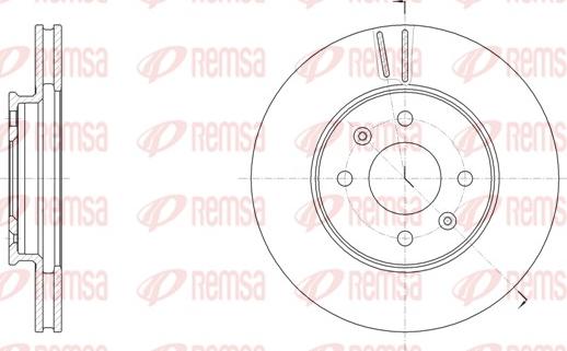 Remsa 61784.10 - Bremžu diski ps1.lv