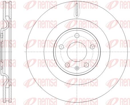 Remsa 61775.10 - Bremžu diski ps1.lv