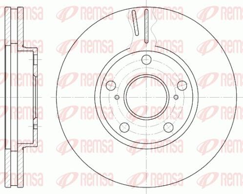 Remsa 6842.10 - Bremžu diski ps1.lv