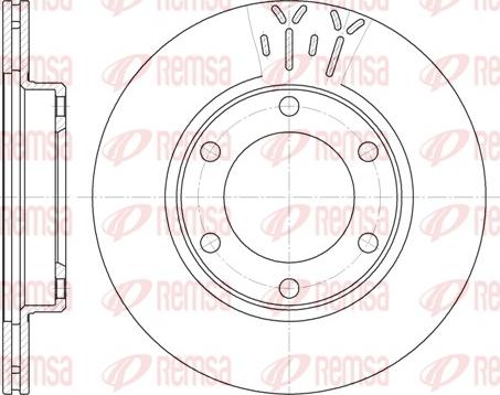 Remsa 6824.10 - Bremžu diski ps1.lv