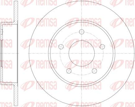 Remsa 6820.00 - Bremžu diski ps1.lv