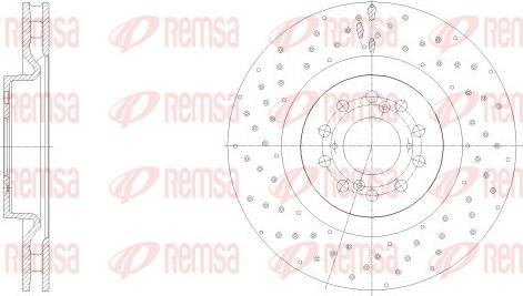 Remsa 62546.10 - Bremžu diski ps1.lv