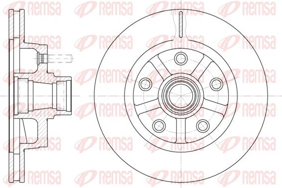 Remsa 62023.10 - Bremžu diski ps1.lv