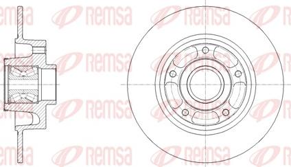 Remsa 62138.20 - Bremžu diski ps1.lv