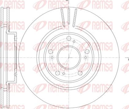 Remsa 6763.10 - Bremžu diski ps1.lv