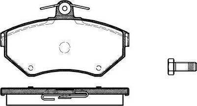 Sangsin Brake SP1708 - Bremžu uzliku kompl., Disku bremzes ps1.lv