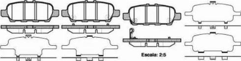 Sangsin Brake SP1184 - Bremžu uzliku kompl., Disku bremzes ps1.lv