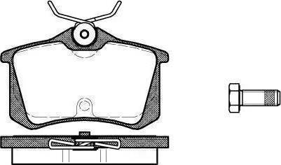 BOSCH 986461769 - Bremžu uzliku kompl., Disku bremzes ps1.lv