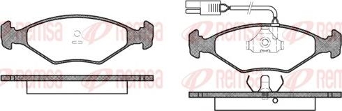 BENDIX 571449 - Bremžu uzliku kompl., Disku bremzes ps1.lv