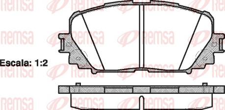 BRAKE FIT PD4364 - Bremžu uzliku kompl., Disku bremzes ps1.lv