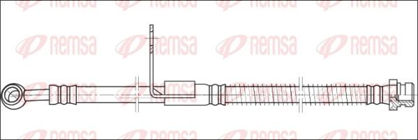 Remsa G1904.45 - Bremžu šļūtene ps1.lv