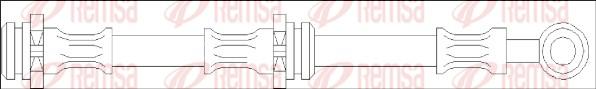 Remsa G1904.13 - Bremžu šļūtene ps1.lv