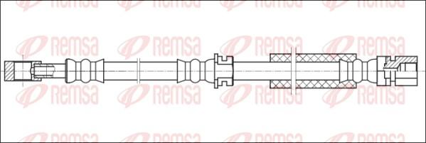 Remsa G1904.35 - Bremžu šļūtene ps1.lv