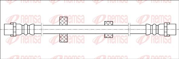 Remsa G1900.42 - Bremžu šļūtene ps1.lv