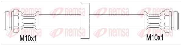 Remsa G1900.34 - Bremžu šļūtene ps1.lv