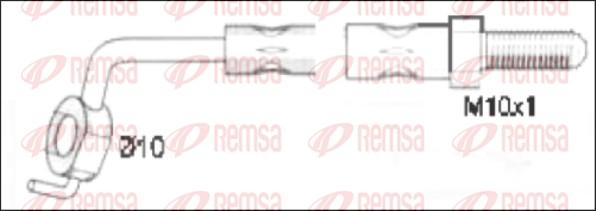 Remsa G1903.92 - Bremžu šļūtene ps1.lv