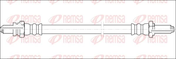 Remsa G1903.61 - Bremžu šļūtene ps1.lv