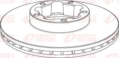 Remsa NCA1148.20 - Bremžu diski ps1.lv