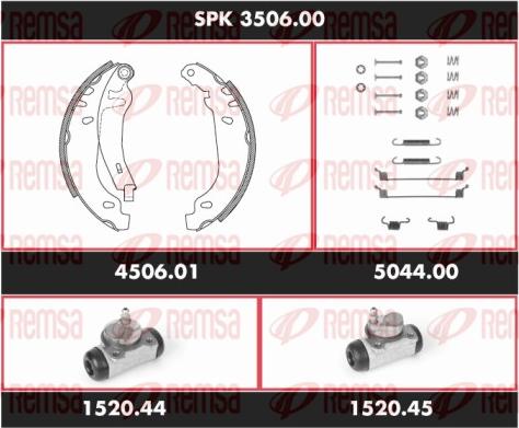 Remsa SPK 3506.00 - Bremžu loku komplekts ps1.lv