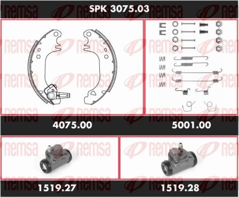 Remsa SPK 3075.03 - Bremžu loku komplekts ps1.lv